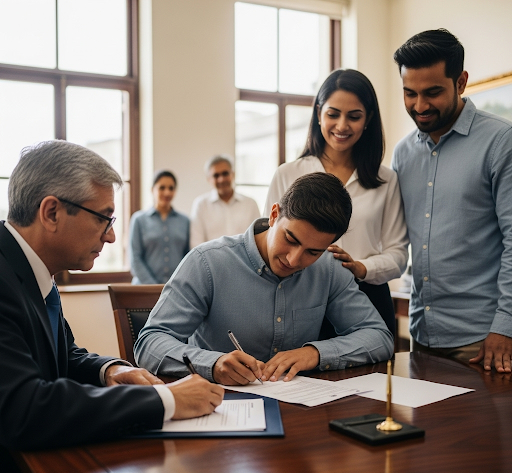 ¿Hay vínculo legal para pedir cuota alimentaria al hijo tras adopción?